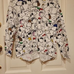 Zara Girls' Snoopy Long Sleeve T-Shirt